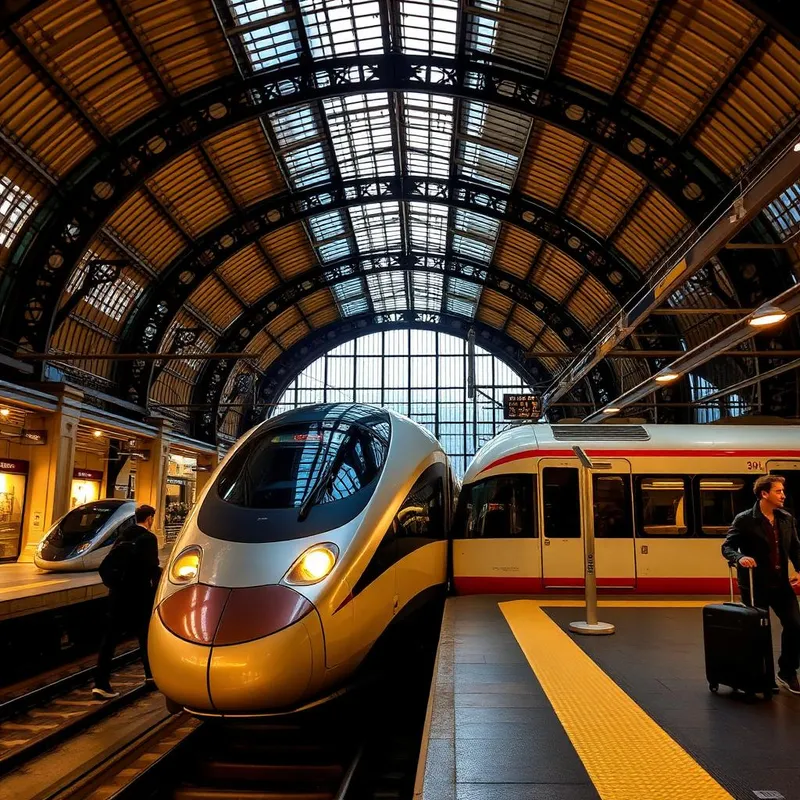 Transfert gares de Paris